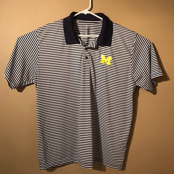 SOLD ❌ University Of Michigan Wolverine Polo XL - Picture 1 of 4